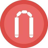 Nunchaku Vector Icon Design