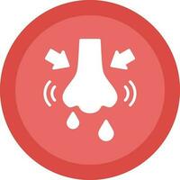 Rhinitis Vector Icon Design