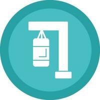 Punching bag Vector Icon Design