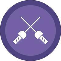 Fencing Vector Icon Design