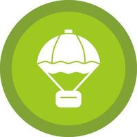 Parachute Vector Icon Design