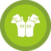 Shoulder pads Vector Icon Design