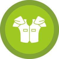 Shoulder pads Vector Icon Design