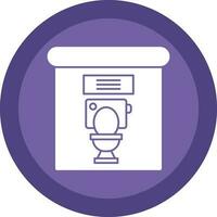 diseño de icono de vector de baño