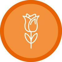 Tulips Vector Icon Design