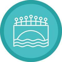 Canal Vector Icon Design