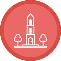 Dom tower Vector Icon Design