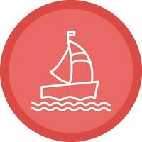 Boat Vector Icon Design