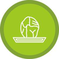 Brussels sprouts Vector Icon Design