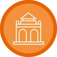 Parc du cinquantenaire Vector Icon Design