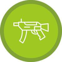 Mitraillete Vector Icon Design