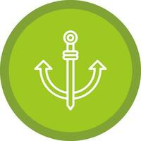 Anchor Vector Icon Design