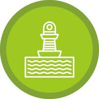 Buoy Vector Icon Design