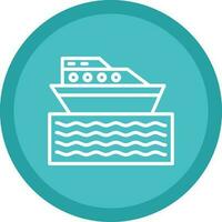 Boat Vector Icon Design