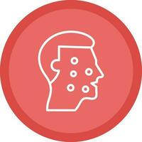 Redness Vector Icon Design