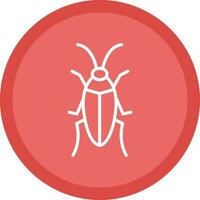 Cockroach Vector Icon Design