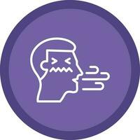 Bad breath Vector Icon Design