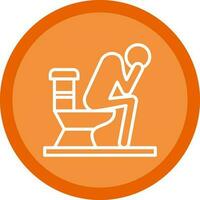 Diarrhea Vector Icon Design