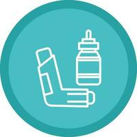 Bronchodilator Vector Icon Design