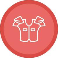 Shoulder pads Vector Icon Design