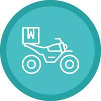 Motocross Vector Icon Design