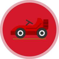 Go kart Vector Icon Design