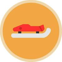 luge vector icono diseño