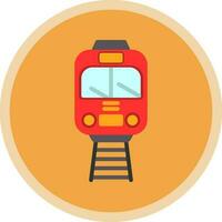 Tram Vector Icon Design