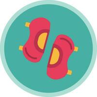 Knee pads Vector Icon Design