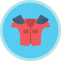 Shoulder pads Vector Icon Design