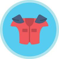 Shoulder pads Vector Icon Design