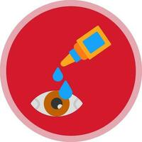 Eye drop Vector Icon Design