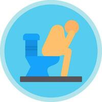 Diarrhea Vector Icon Design