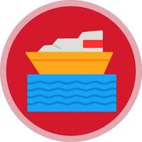 Boat Vector Icon Design