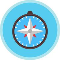 Compass Vector Icon Design