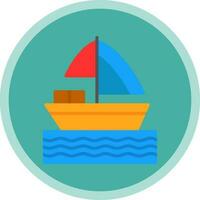 Boat Vector Icon Design