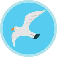 diseño de icono de vector de gaviota