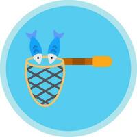 Fishing net Vector Icon Design