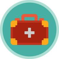 First aid kit Vector Icon Design