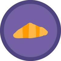 diseño de icono de vector de croissant