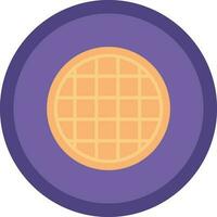 Waffle Vector Icon Design