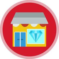 Jewelry shop Vector Icon Design