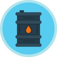 Oil Vector Icon Design