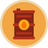 Oil Vector Icon Design