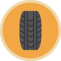 Tire Vector Icon Design