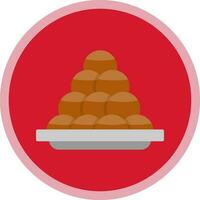 Oliebollen Vector Icon Design