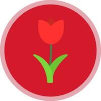 Tulips Vector Icon Design