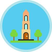 Dom tower Vector Icon Design