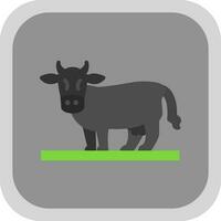 Cow Vector Icon Design