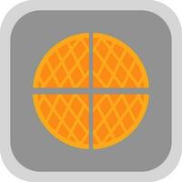 Waffle Vector Icon Design
